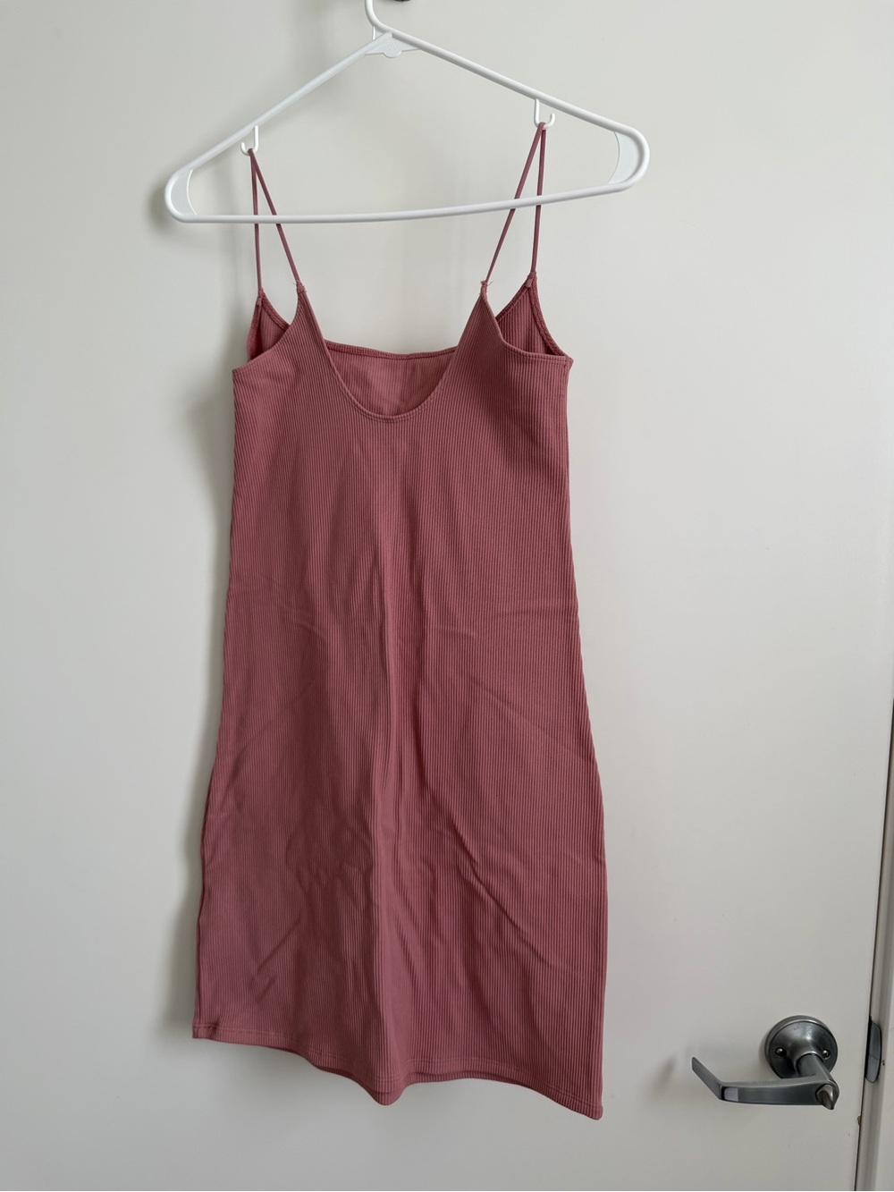 Abercrombie & Fitch Dusty Rose Spaghetti Strap Mini Dress - Picture 3 of 3